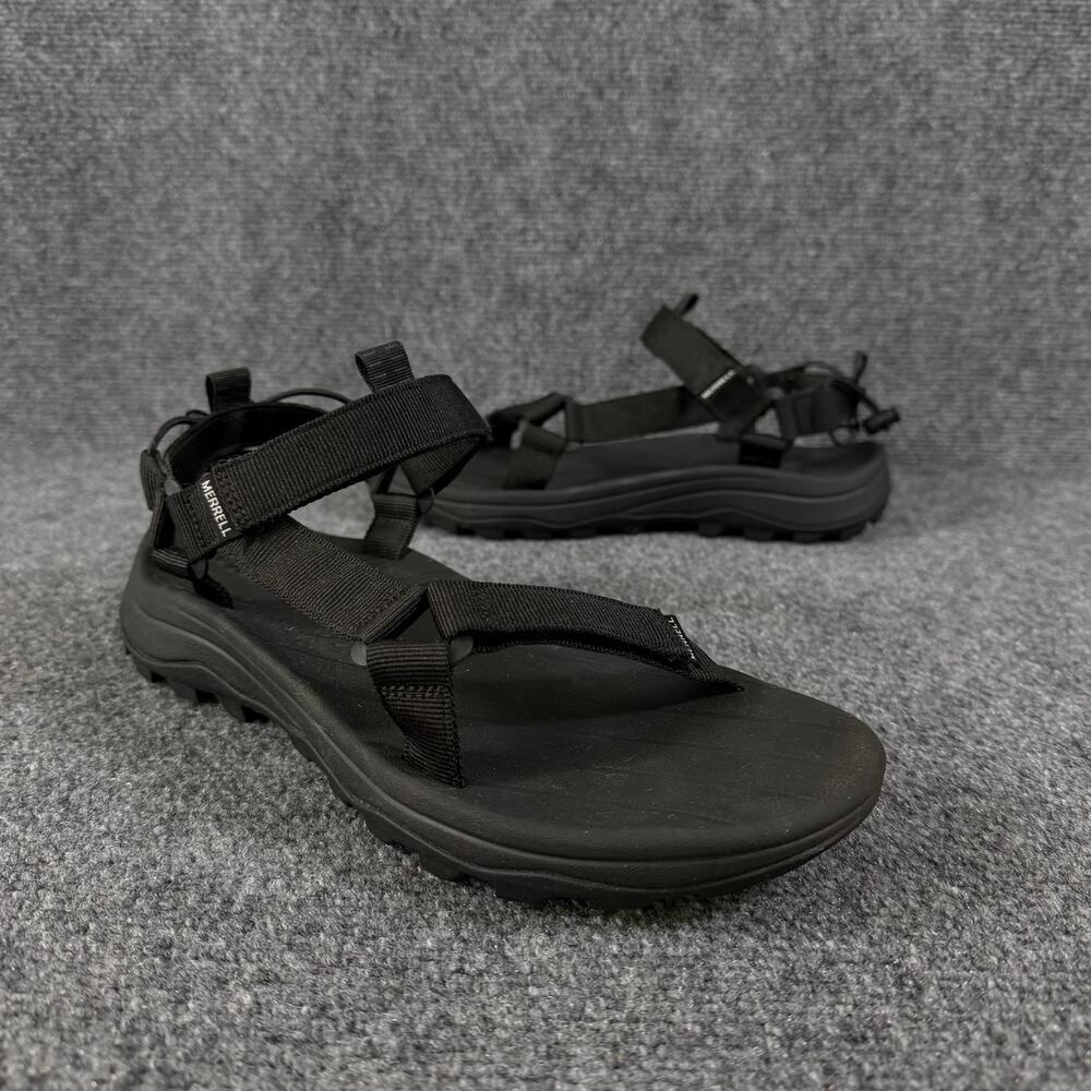 Merrell Speed Fusion Web Sport Sandals Womens 11 Black Hiking J007014 FloatMax